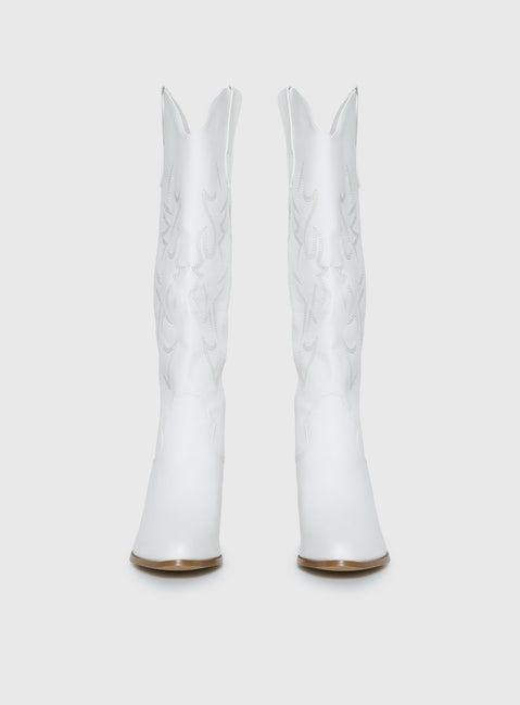 Billini Urson Boots White Product Image