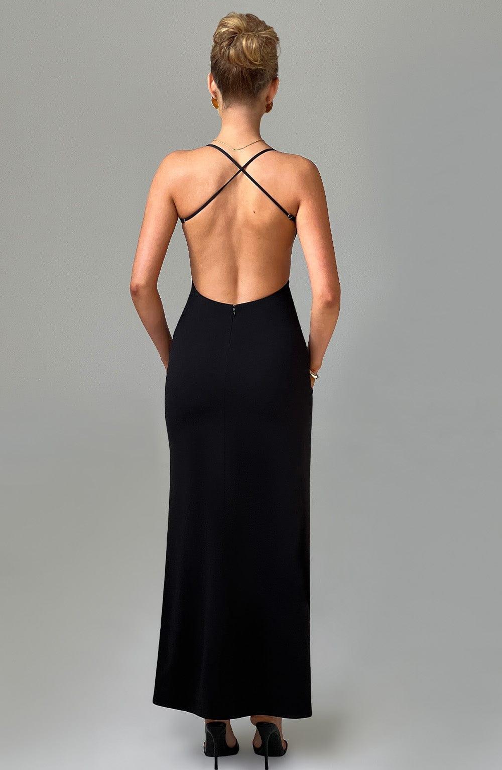 Beatrix Maxi Dress - Black Product Image