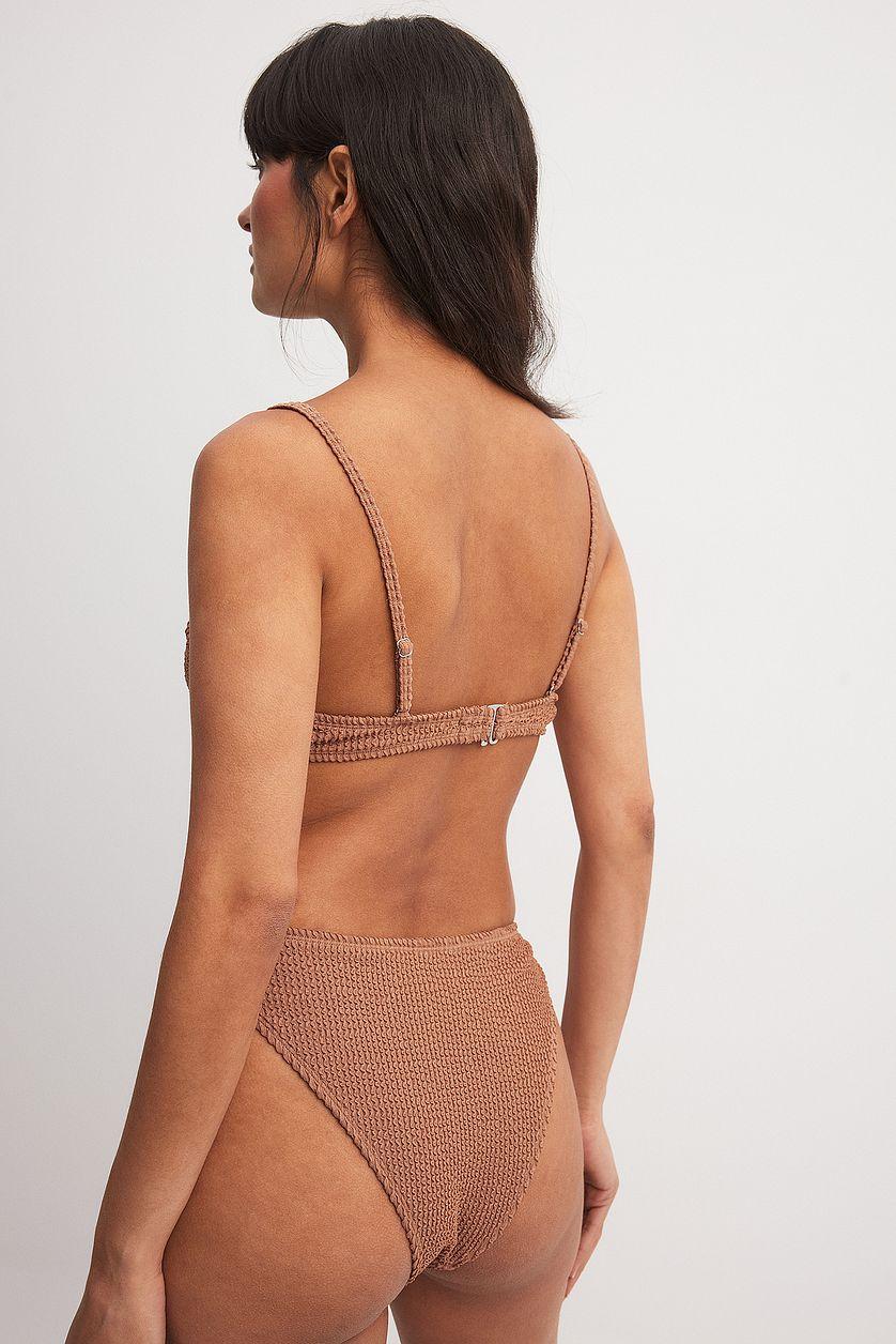 Smocked High leg Bikini Panty Product Image