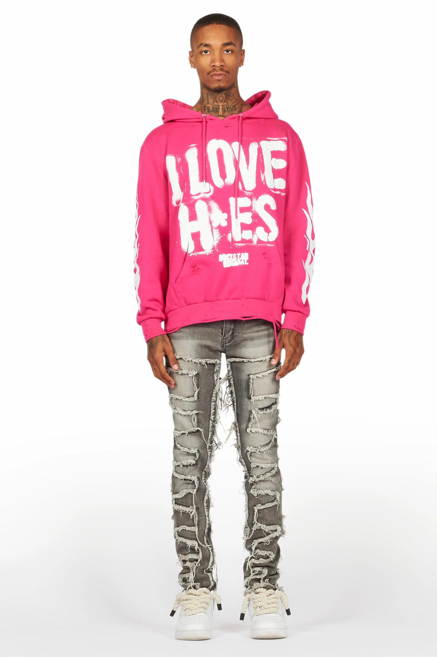 Ummar Black Oversized Graphic T-Shirt Male Product Image