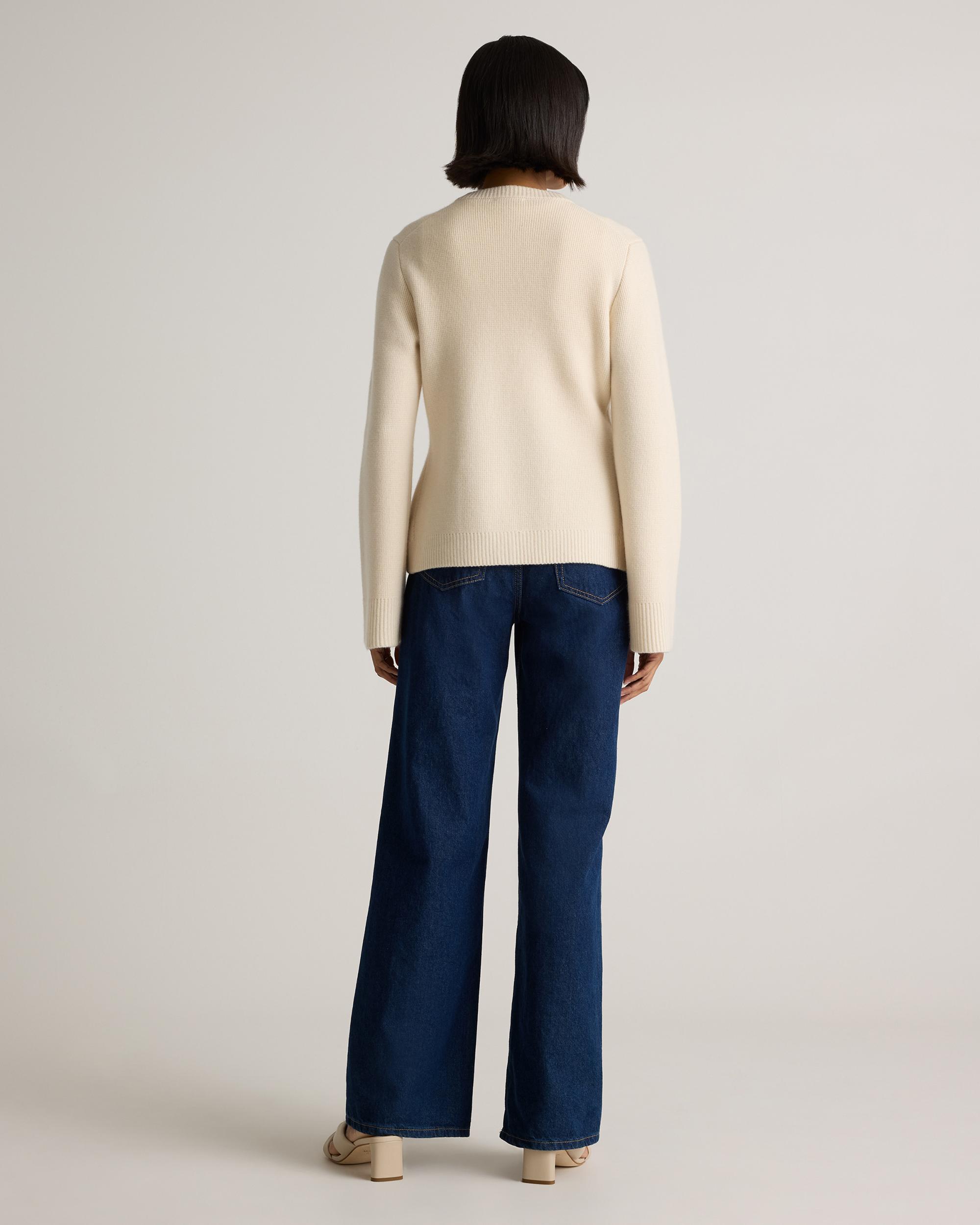 Quince | Women's Mongolian Cashmere Structured Cardigan Sweater Product Image