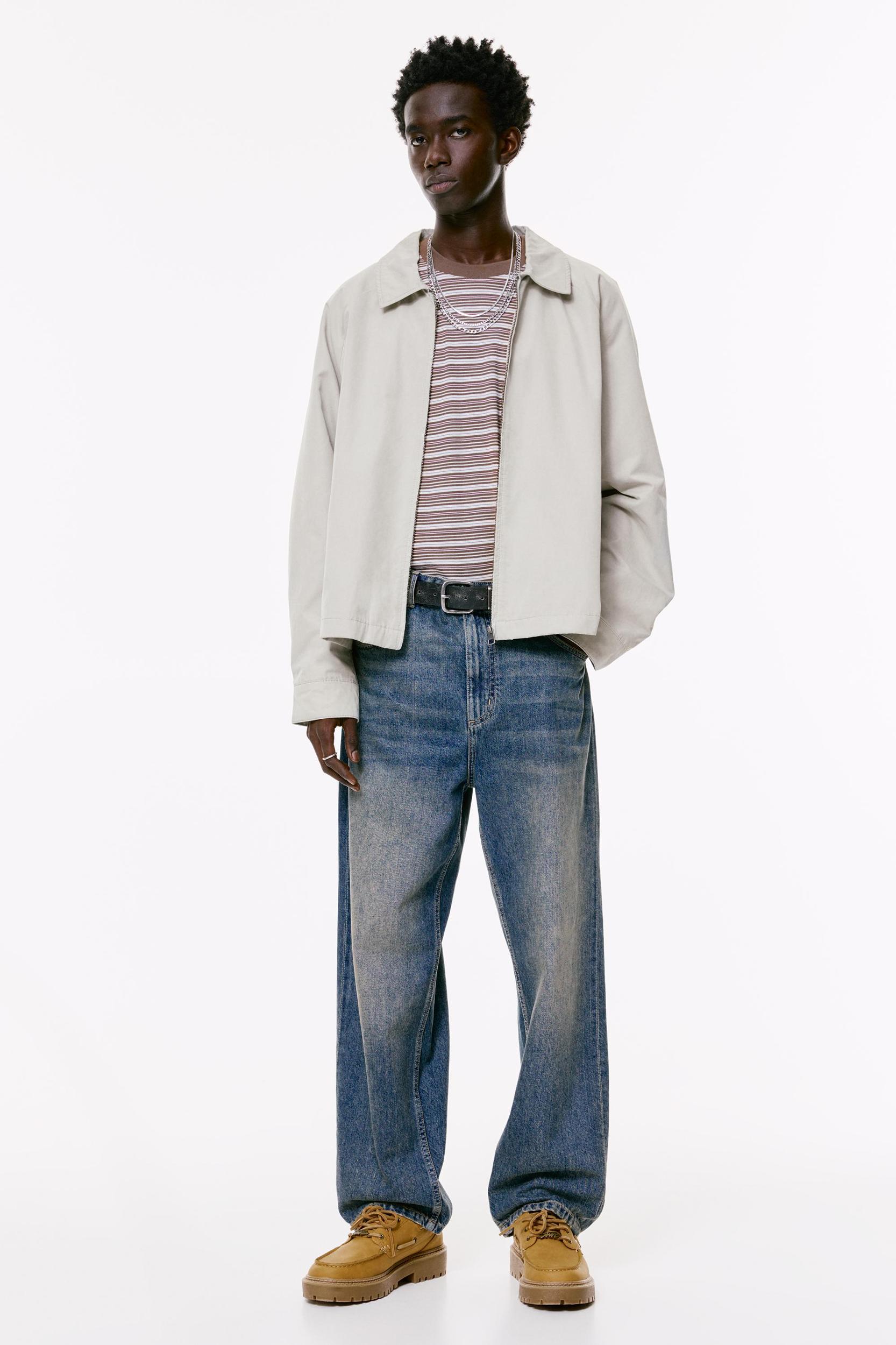 Cotton zip-up jacket Product Image