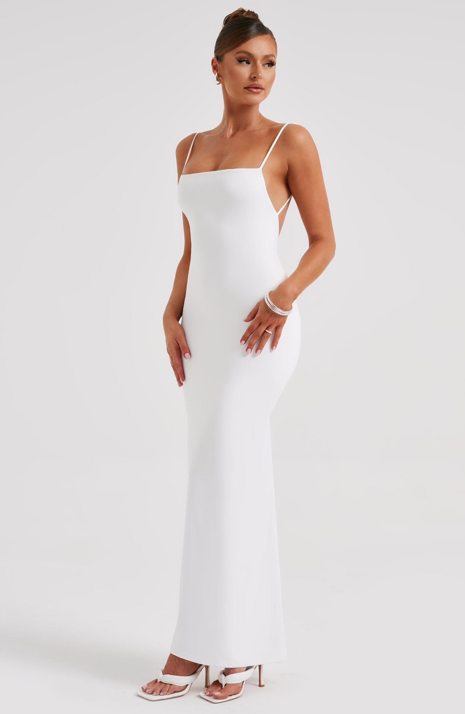Sanya Maxi Dress - White Product Image