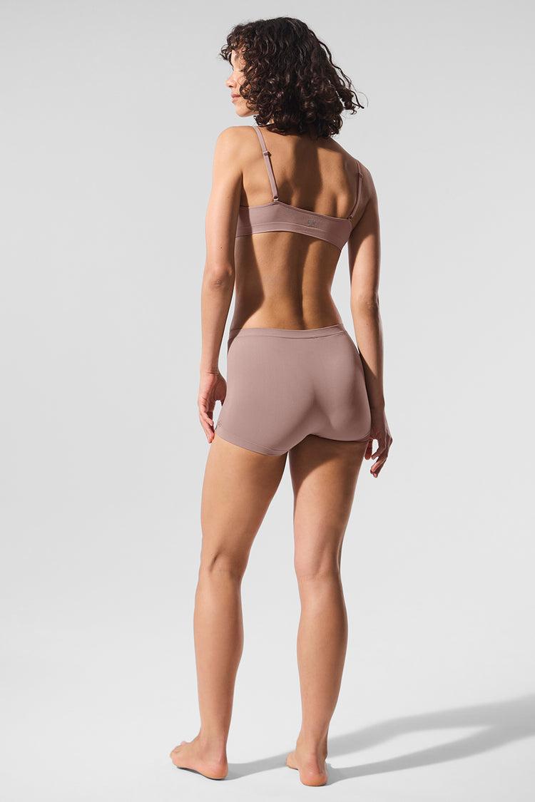 Sheer Glow Boyshort - Taupe Female Product Image