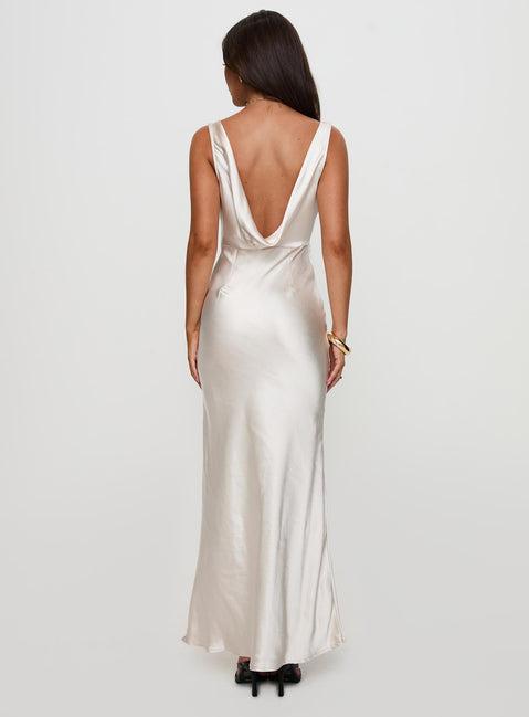Allegra Maxi Dress Champagne Product Image
