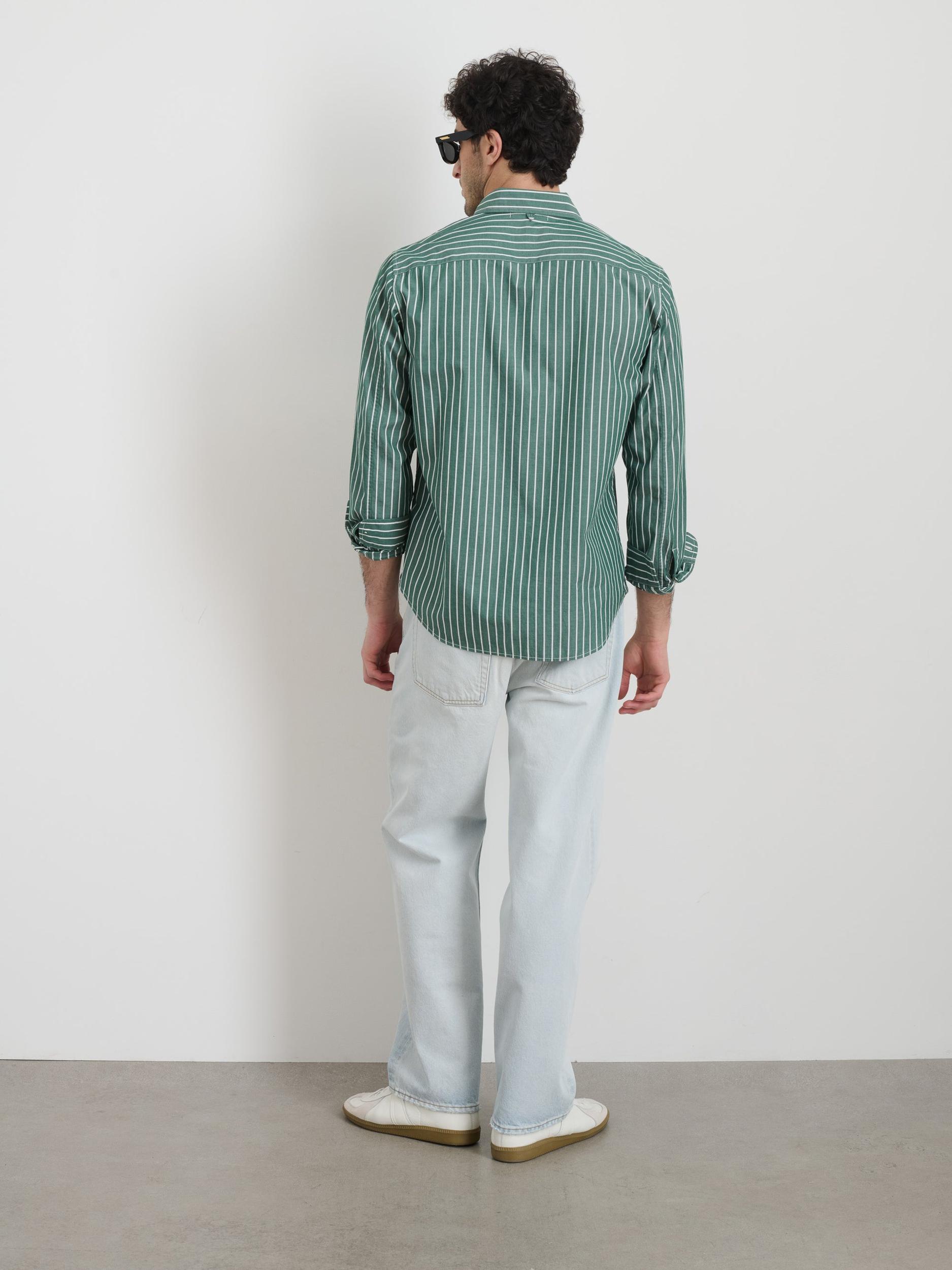 Mill Shirt in Thin Stripe Product Image