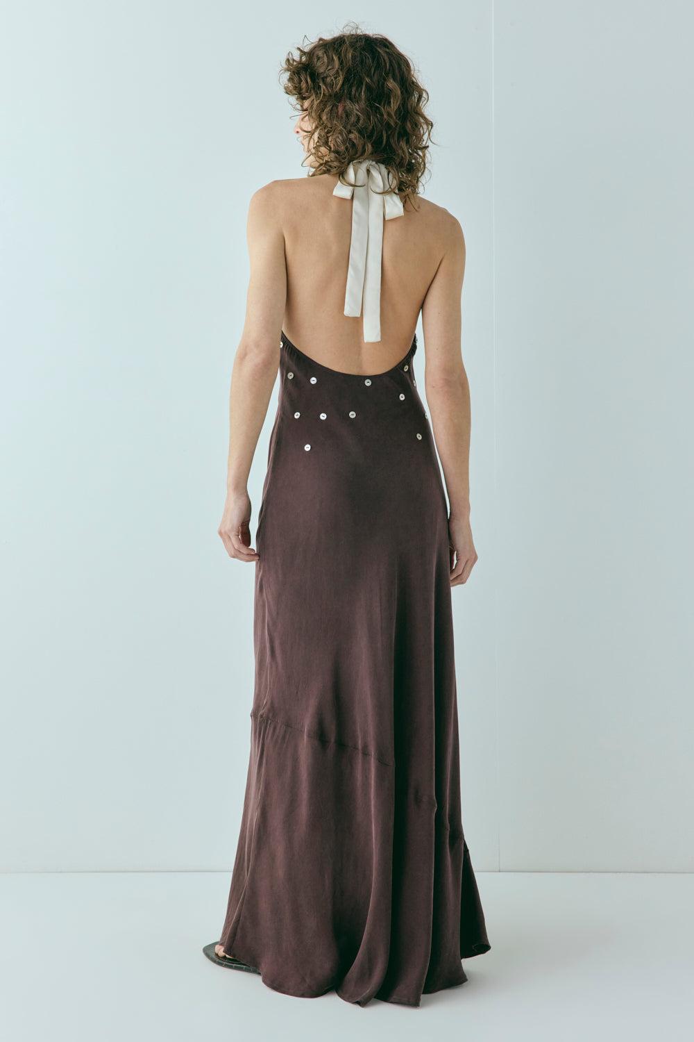 Daliah Maxi Dress Wine Product Image
