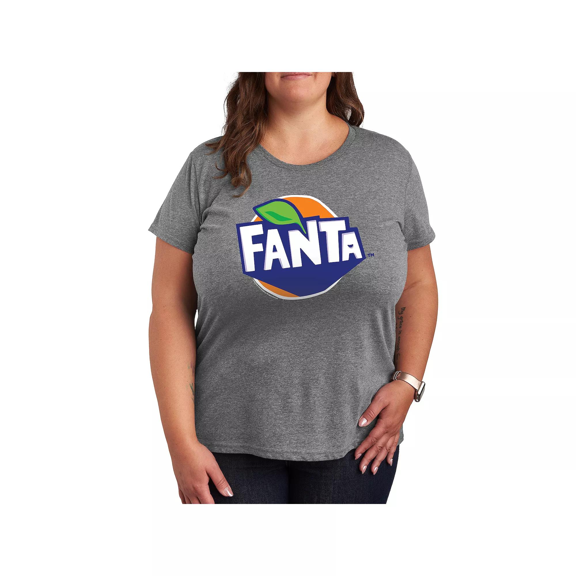 Plus Coca-Cola Fanta Graphic Tee, Women's,  Product Image