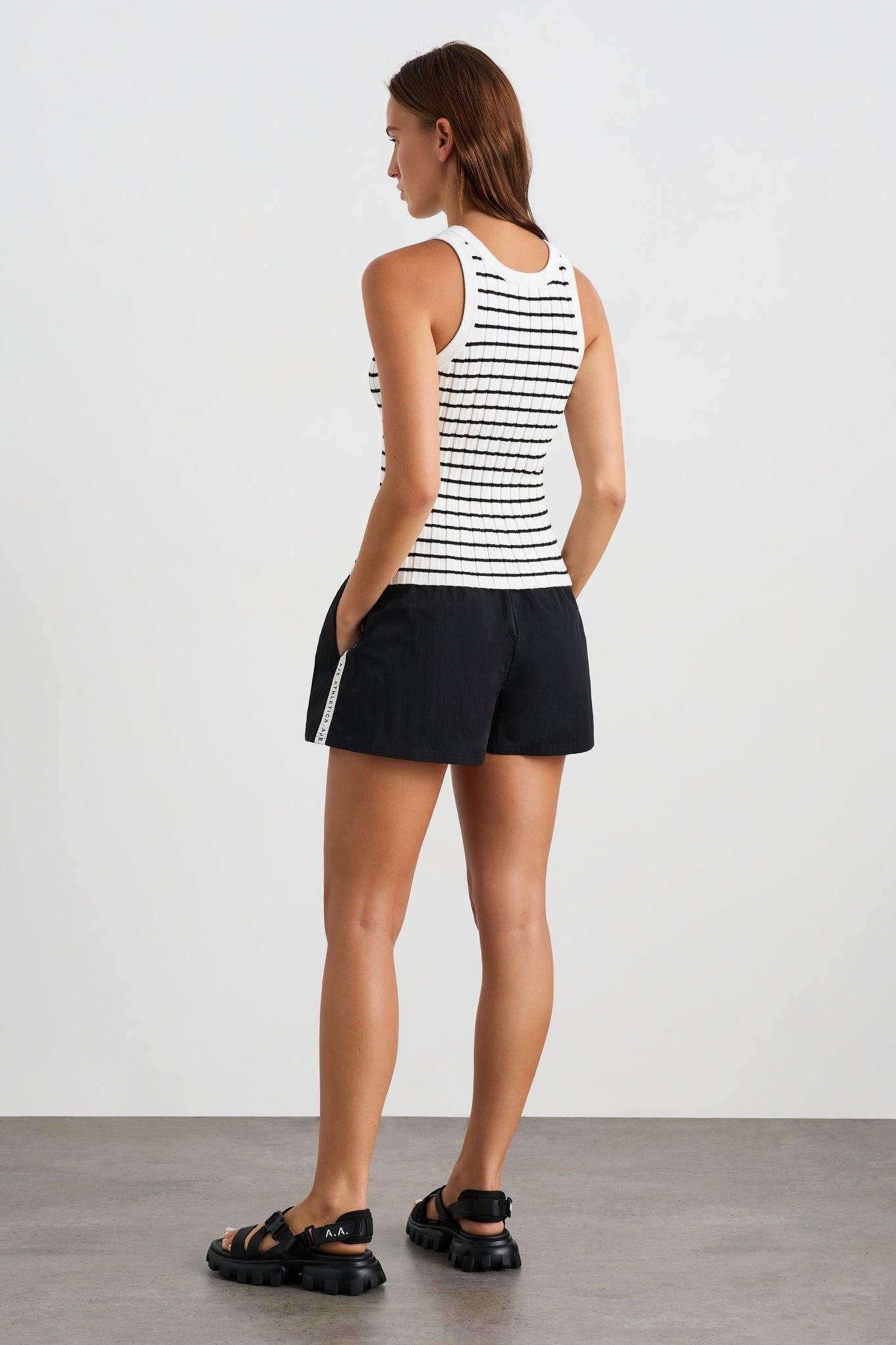 Striped Knitted Logo Tank 135 Product Image