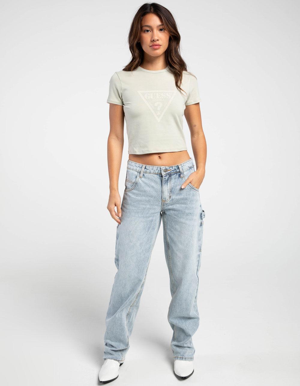 GUESS ORIGINALS Vintage Womens Baby Tee - MINT Product Image