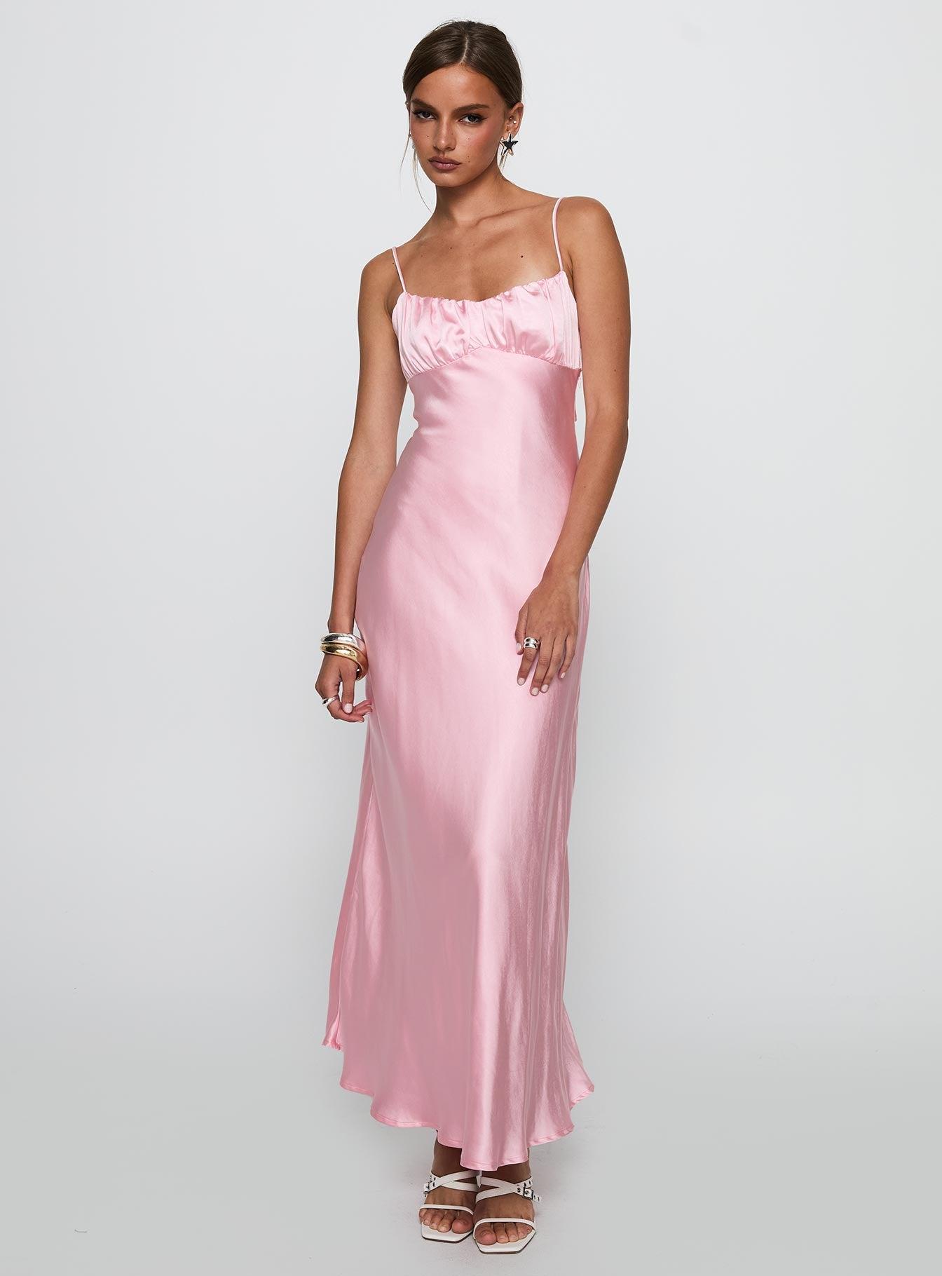 Penelopi Maxi Dress Pink Product Image