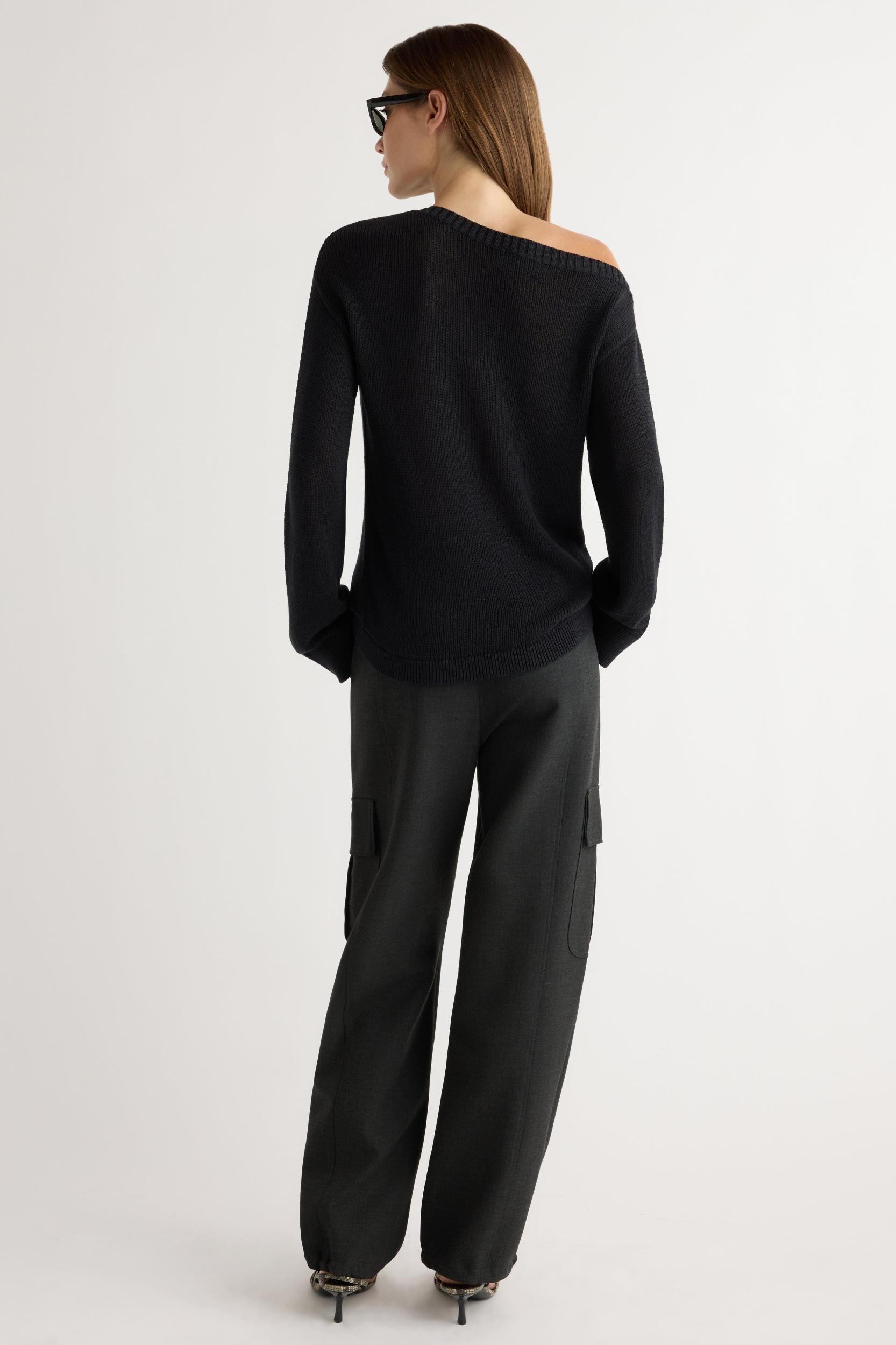 Issa Lightweight Off-Shoulder Sweater Product Image