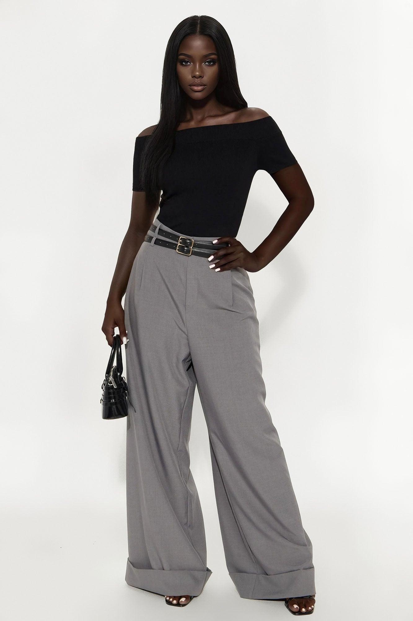 Need Coffee Off Shoulder Sweater - Black Product Image