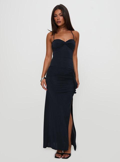 Destinations Maxi Dress Navy Product Image