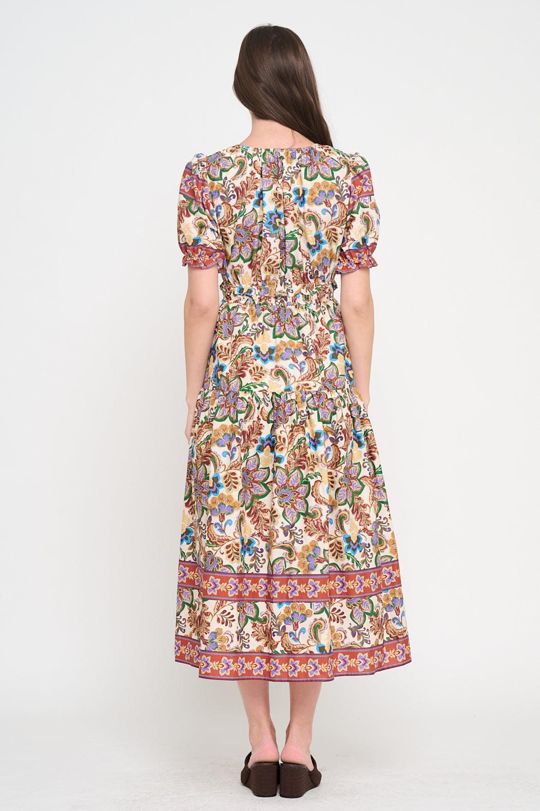 Regal Tapestry Maxi Dress Product Image