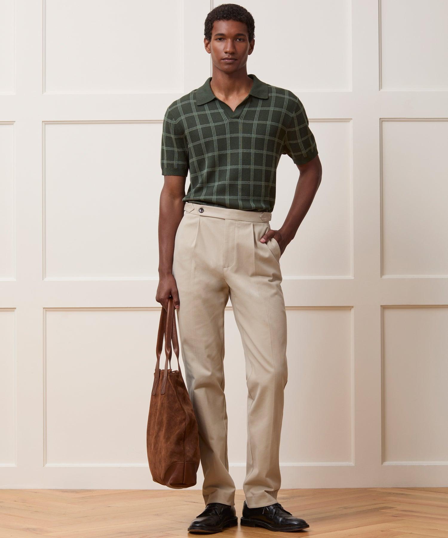 Silk-Cotton Montauk Sweater Polo Product Image