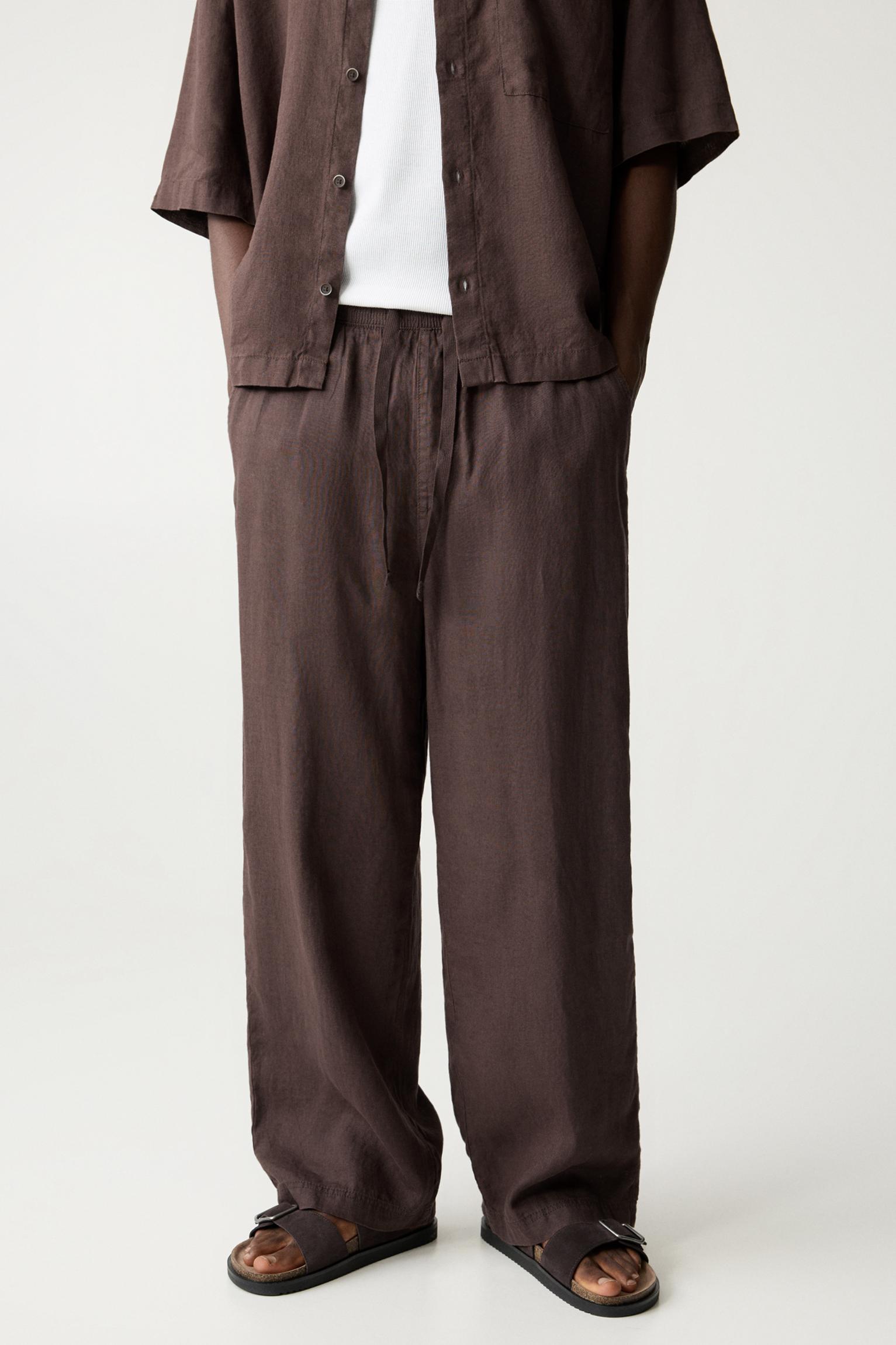 Linen joggers Product Image