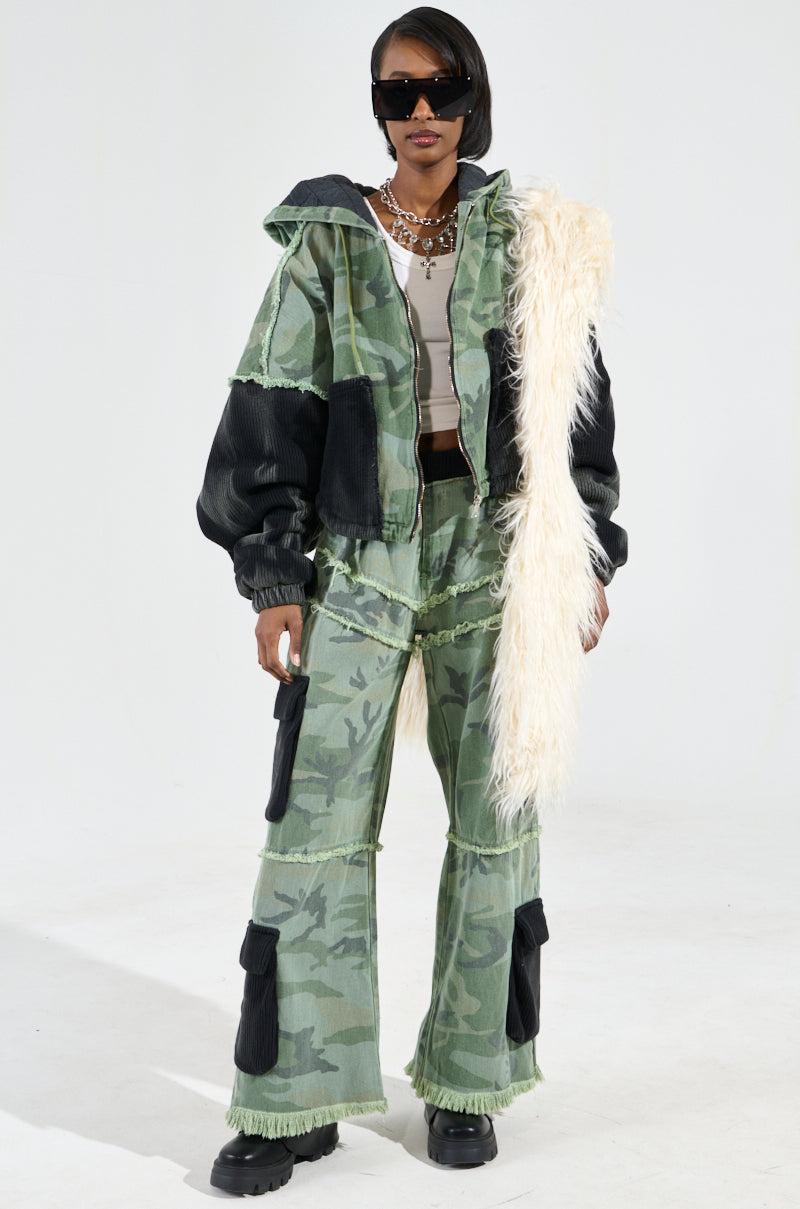 CADET MIXED MEDIA BOMBER Product Image