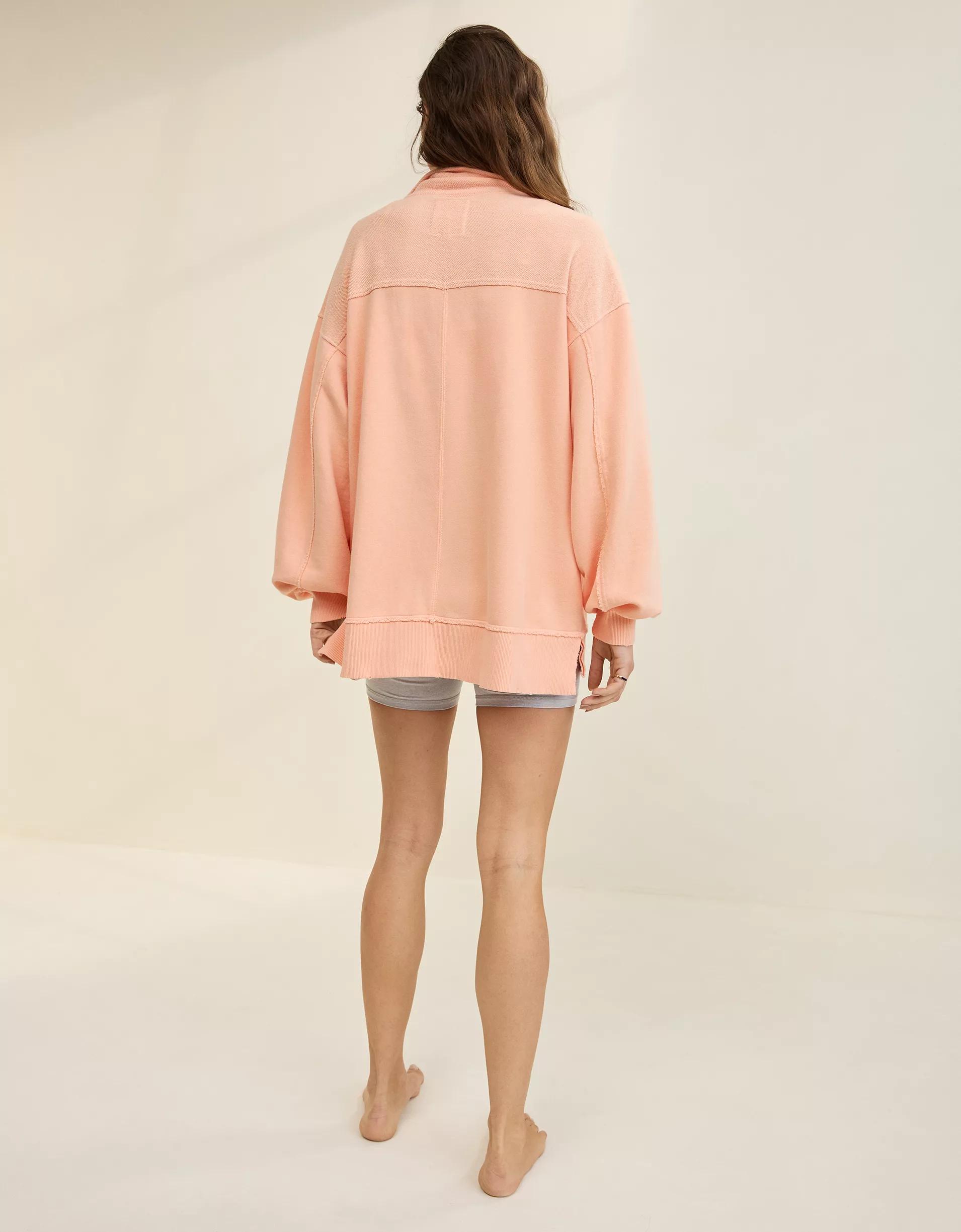 Aerie Starry Skies Open Neck Sweatshirt Product Image