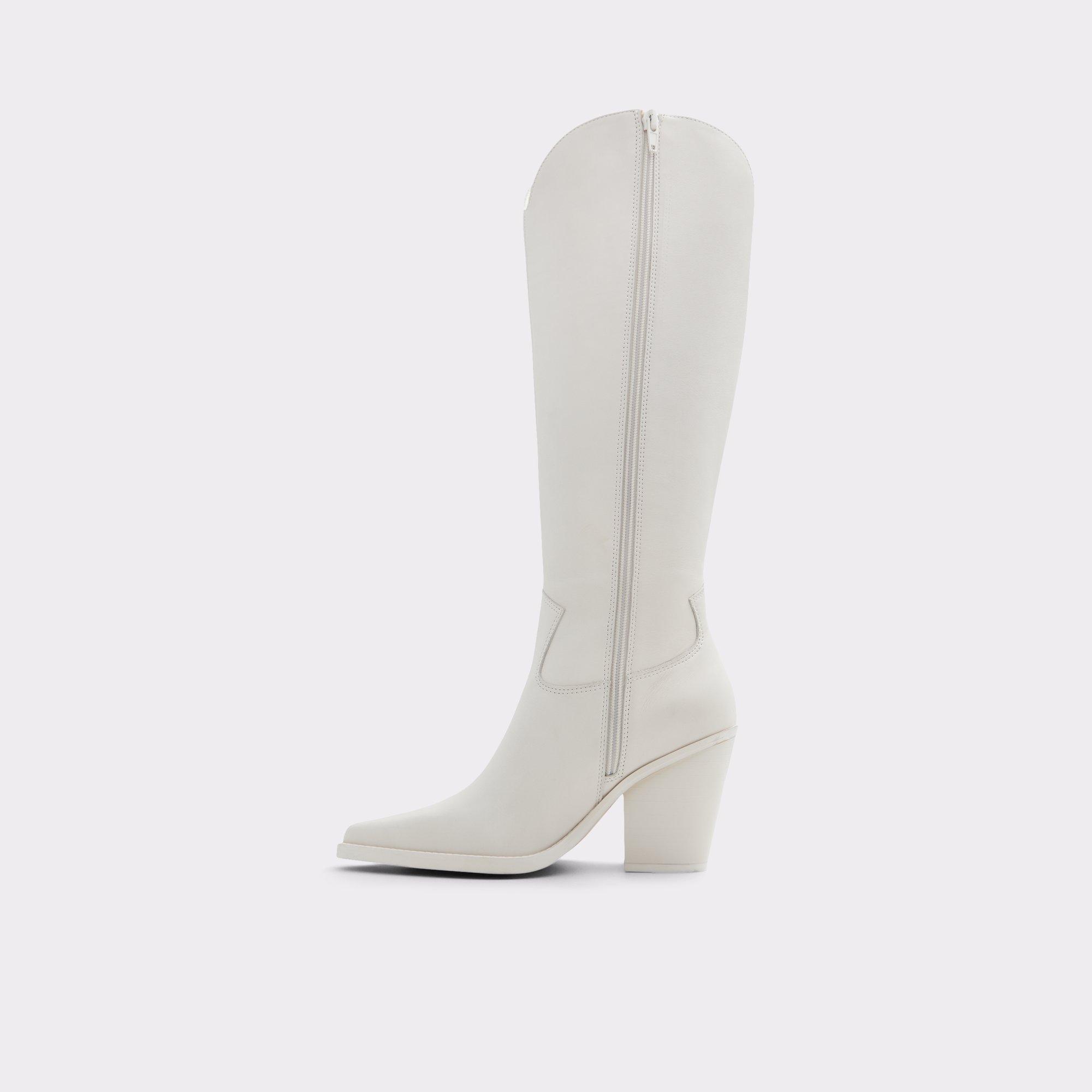 Nevada Open White Women's Tall Boots | ALDO US Product Image