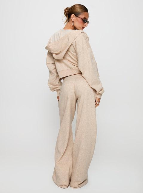 Mindful Low Rise Pant Oat Marle Product Image