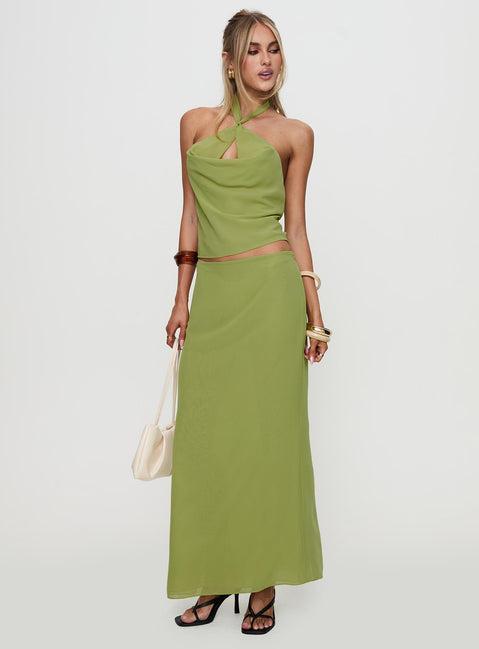 Eleganza Top Green Product Image