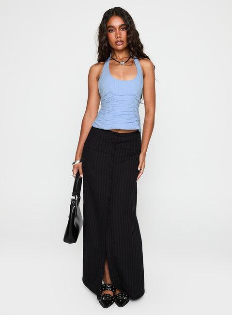Livie Maxi Skirt Black Product Image