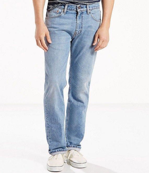 Levi's® 505 Stretch Straight Regular Fit Jeans Product Image