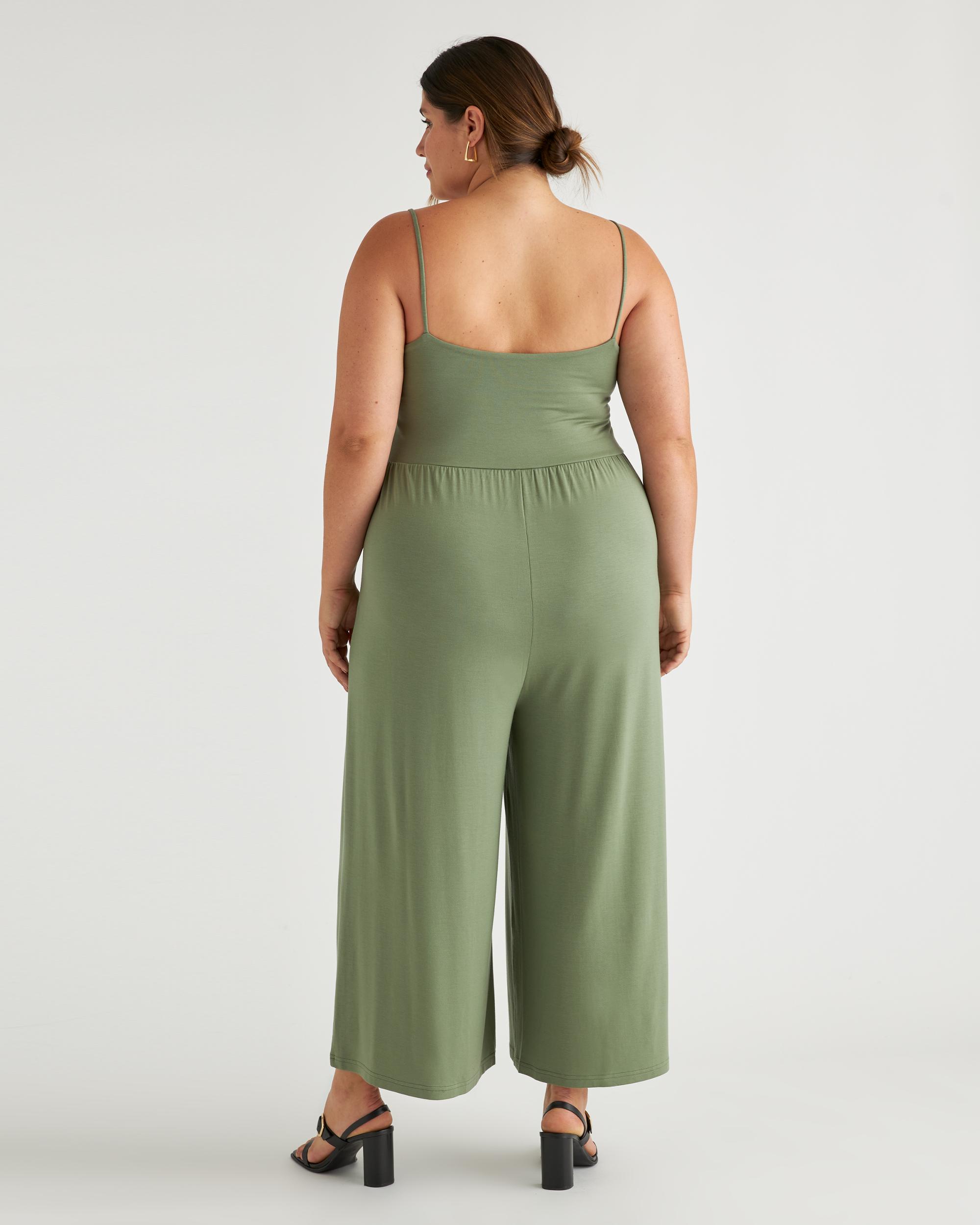 Quince | Women's Tencel Jersey Wide Leg Jumpsuit Product Image