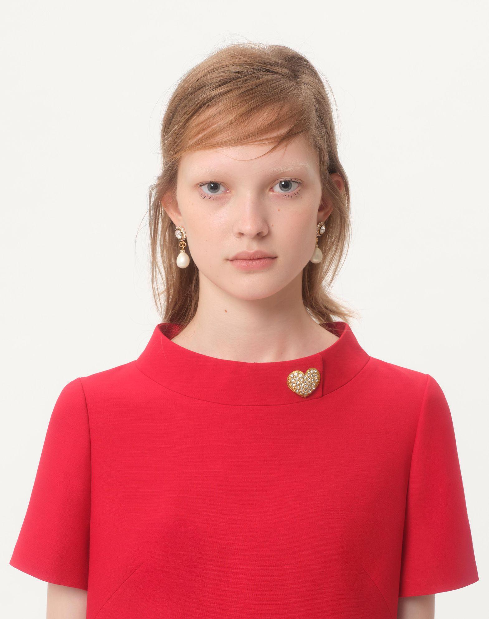 Crepe Couture Short Dress Product Image