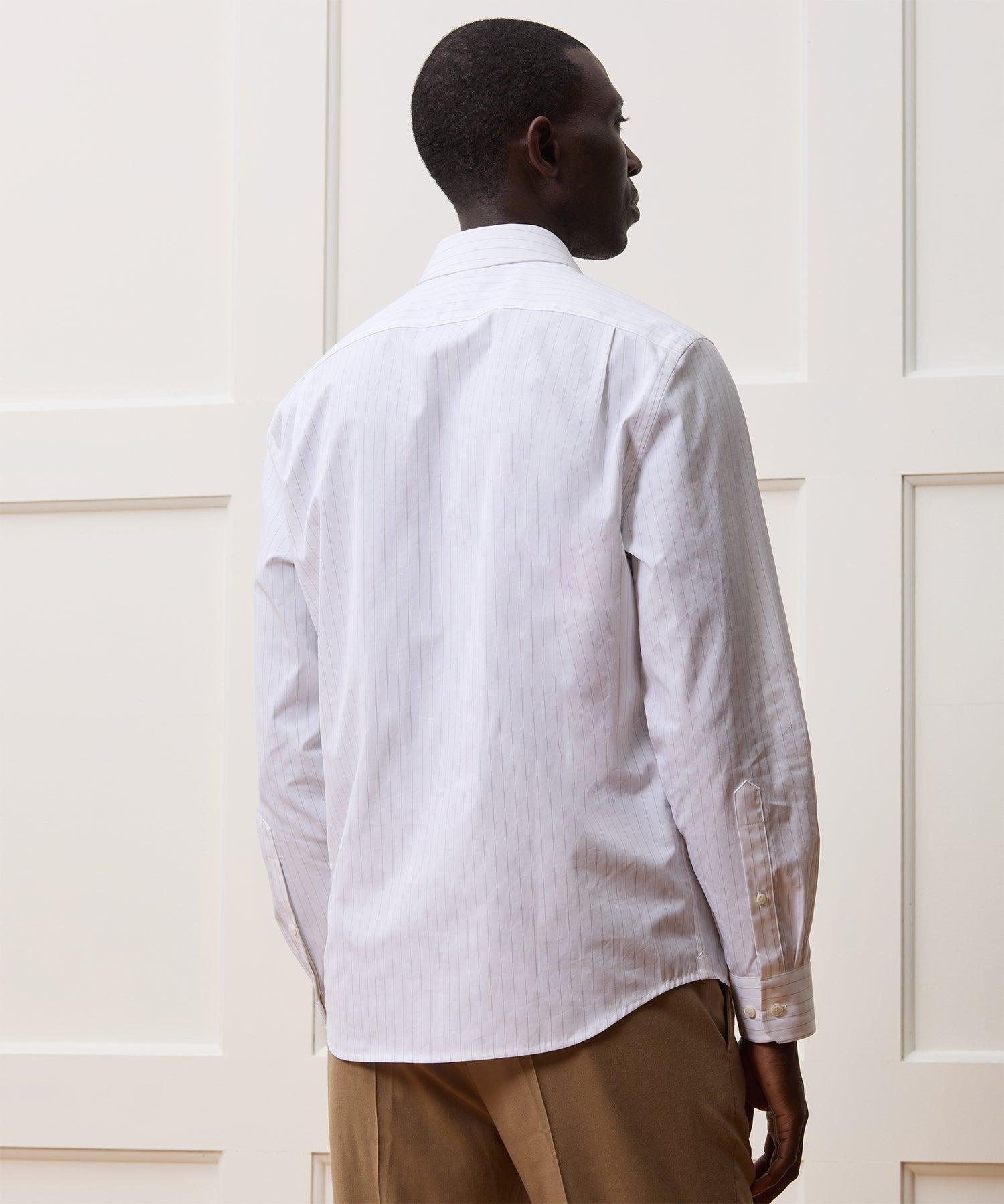 Cotton Spread Collar Dress Shirt Product Image