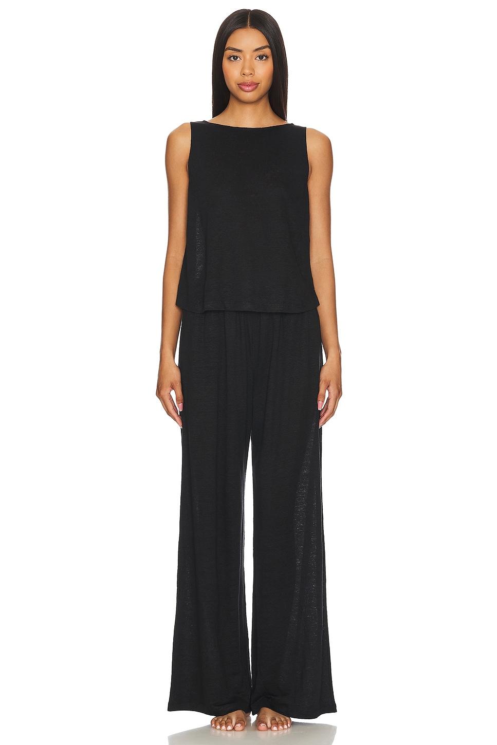 Organic Linen Crop Tank eberjey Product Image