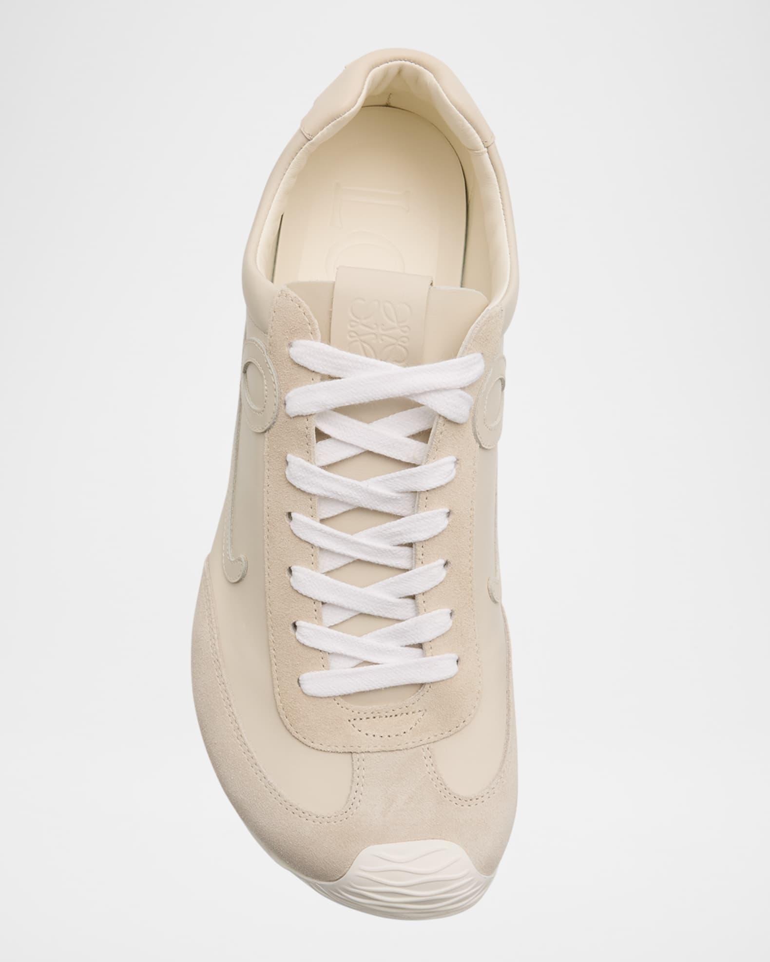 Men's Ballet Runner 2.0 Leather and Suede Low-Top Sneakers Product Image