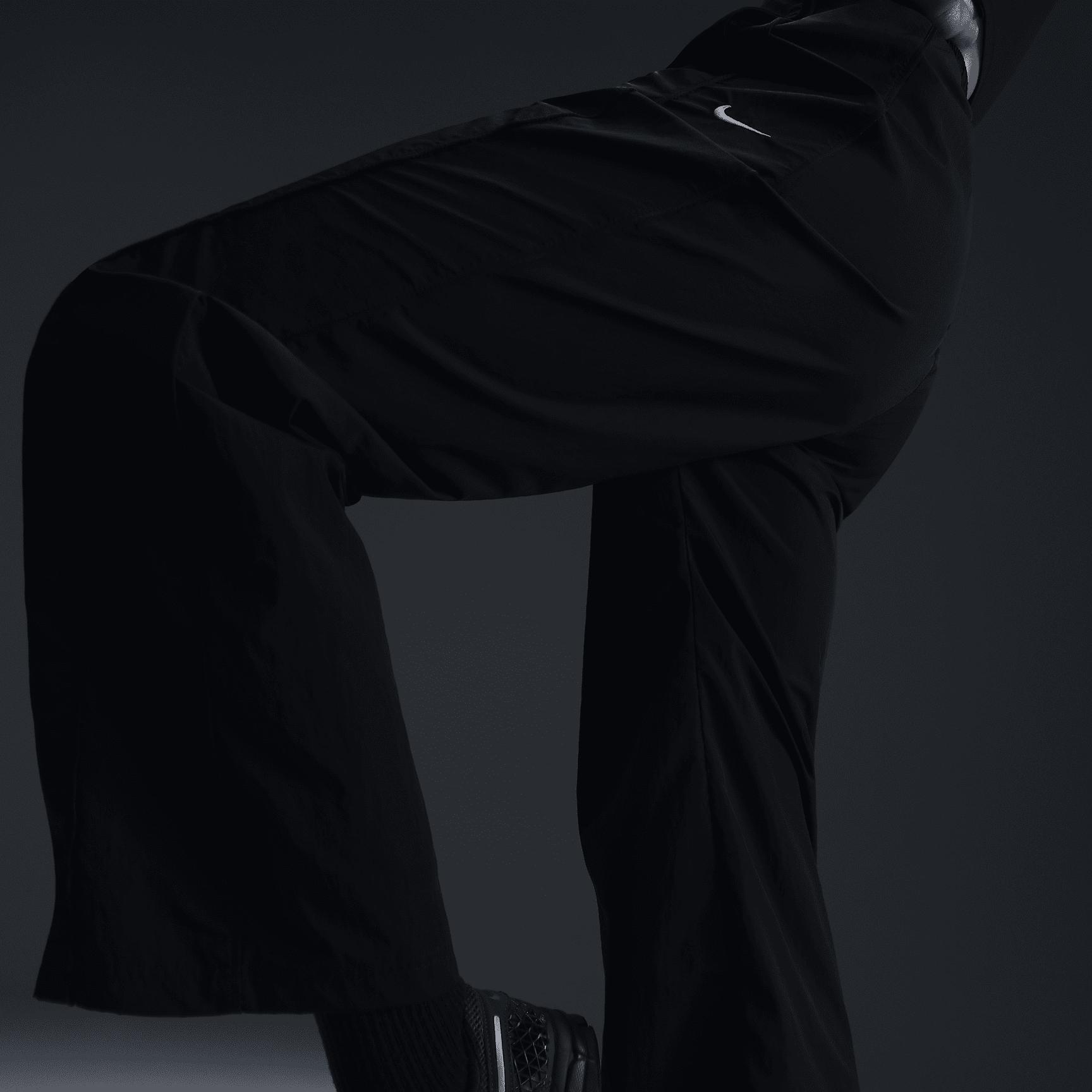 Nike Womens Windrunner High-Waisted Woven Open-Hem Pants | FV7655-010 Product Image