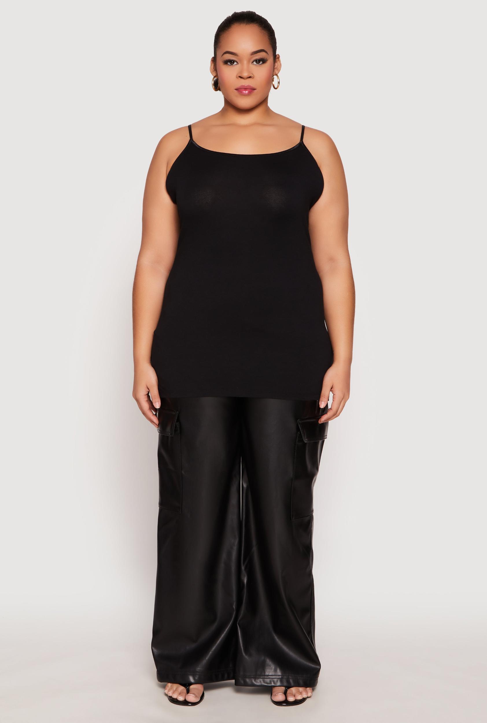 Womens Plus Size Scoop Neck Cami Product Image