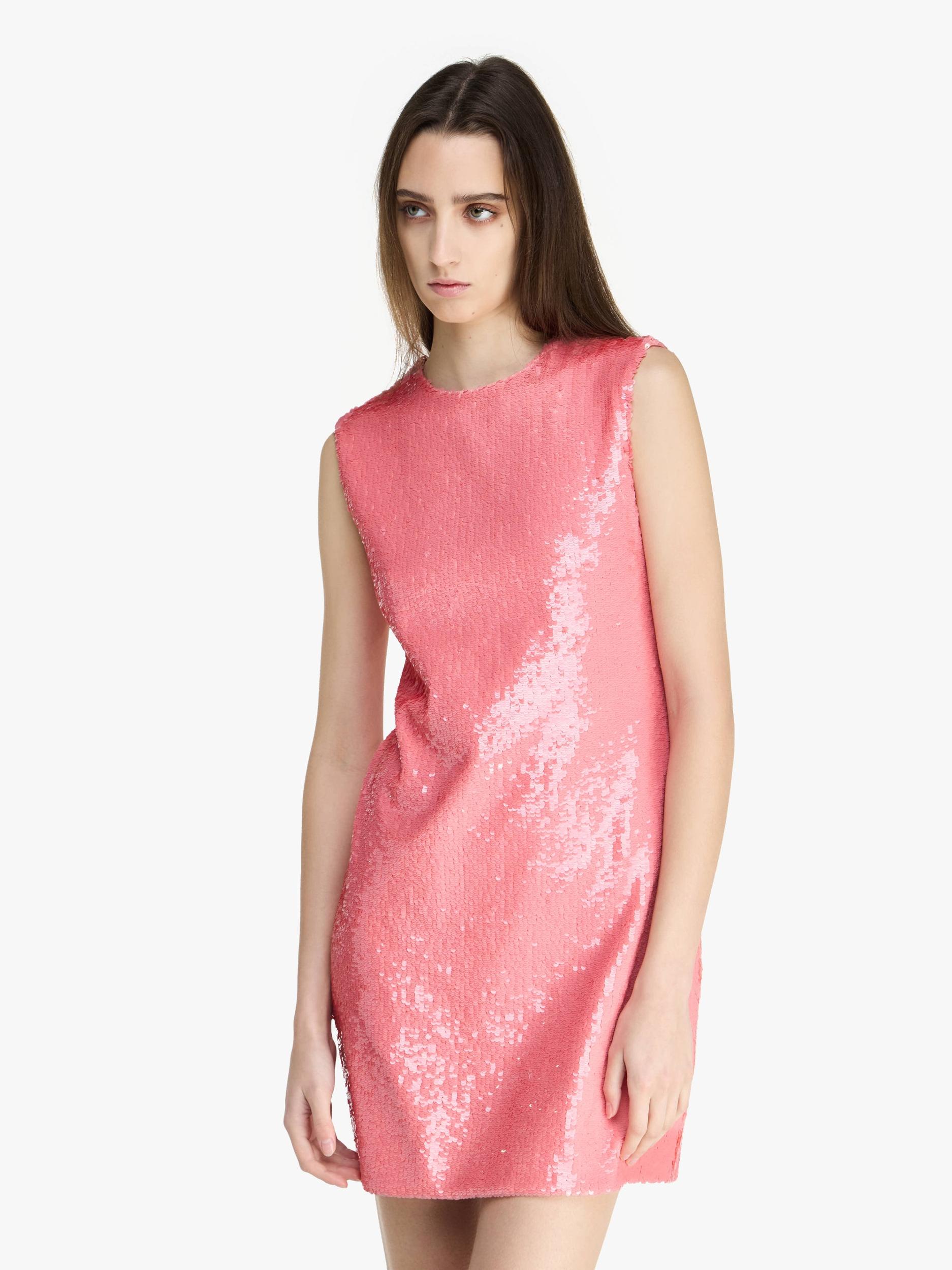 SEQUIN MINI SHIFT DRESS Product Image