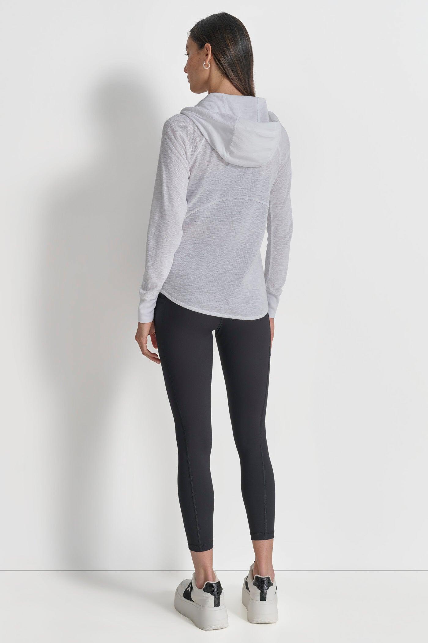 SLUB WAFFLE KNIT HOODIE Product Image