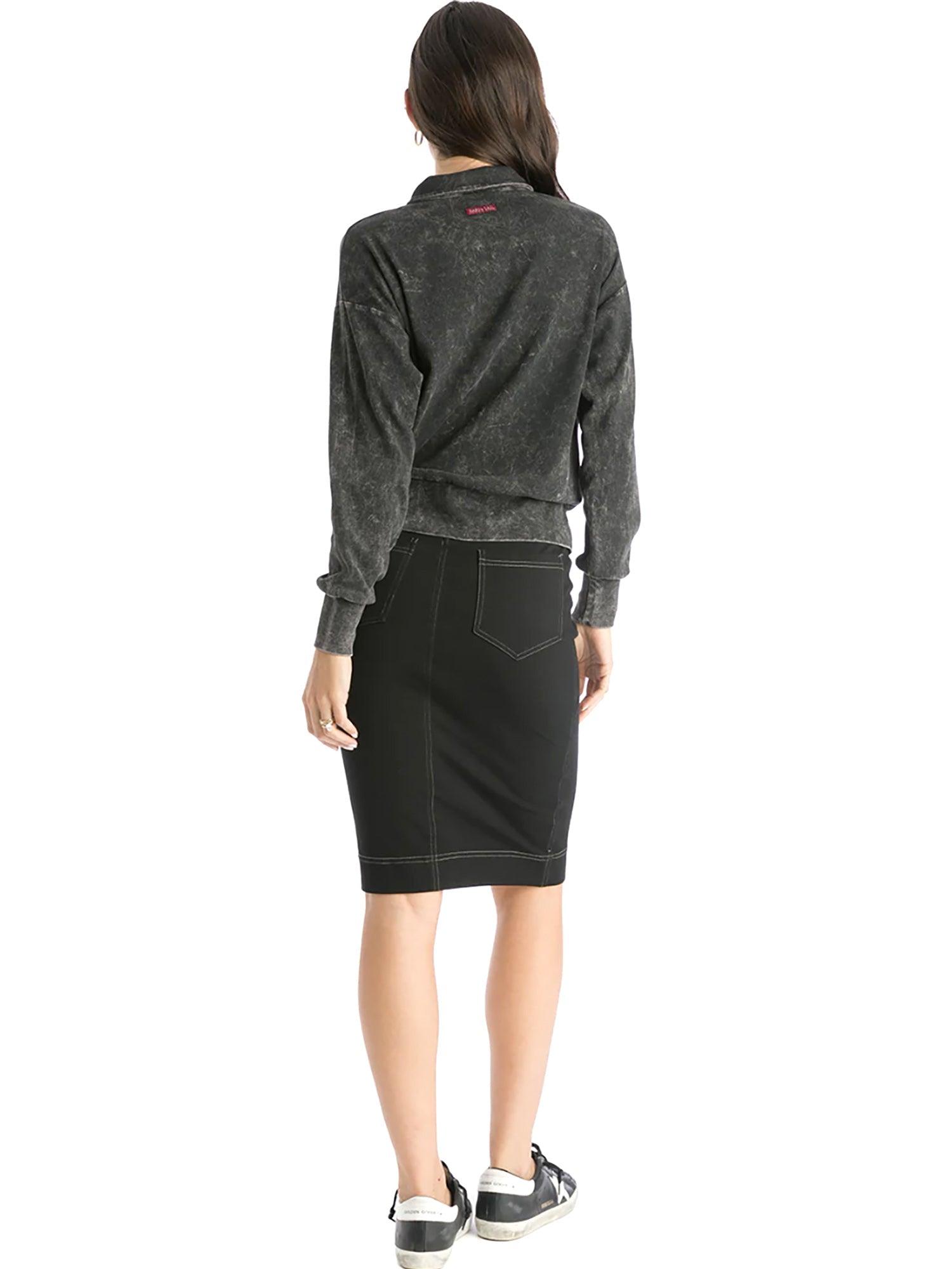 Hard Tail Denim Pencil Skirt WJ-124 Product Image