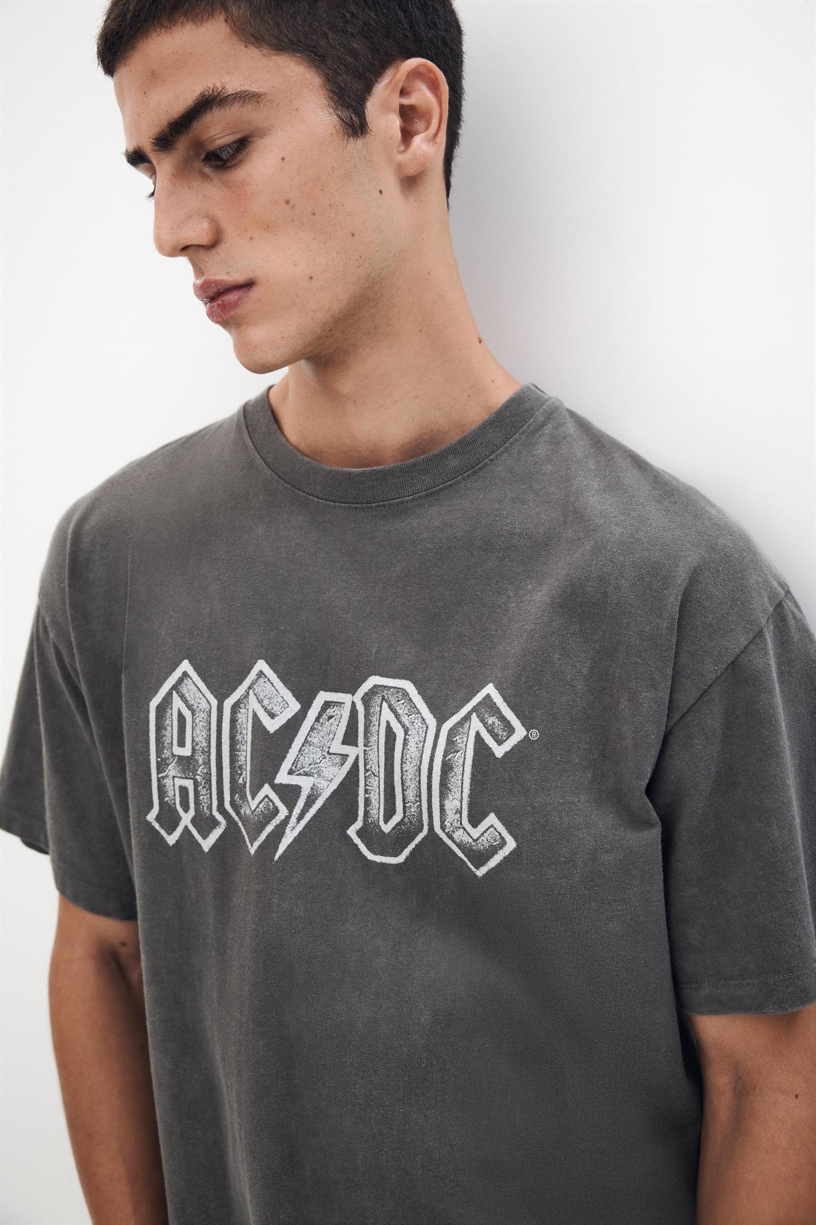 Gray AC/DC T-shirt Product Image