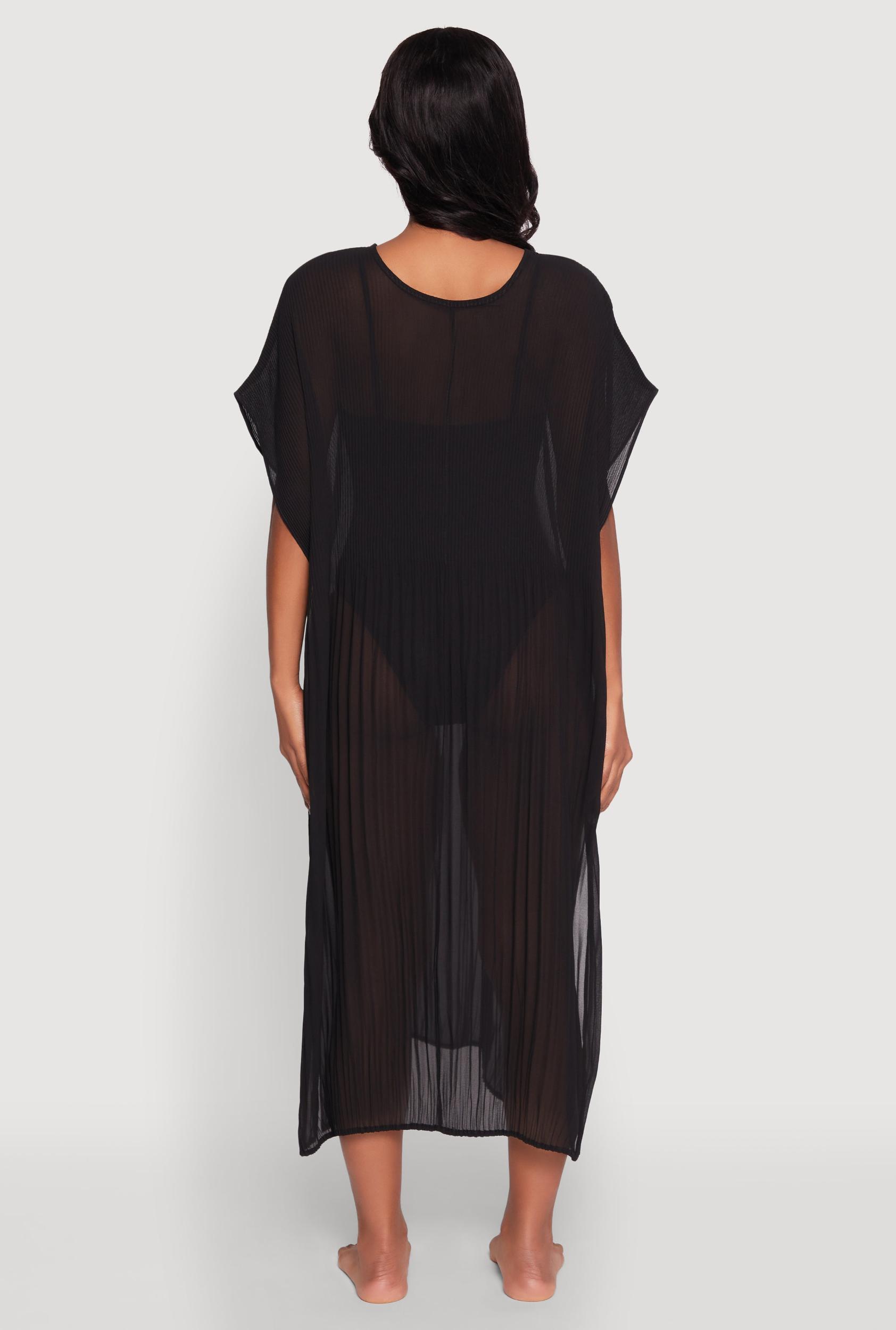 Plisse Swim Cover Up Female Product Image