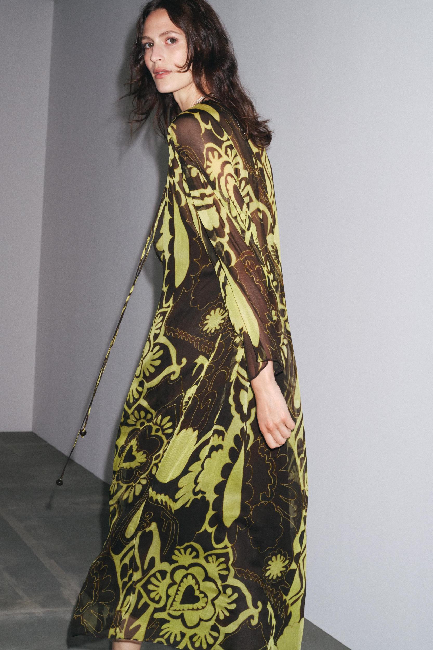 ZW COLLECTION PRINTED TUNIC DRESS Product Image