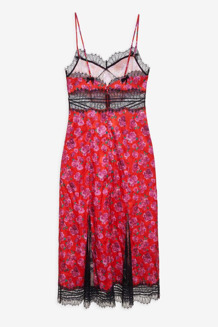 Bellamy Slip Dress — Red Product Image