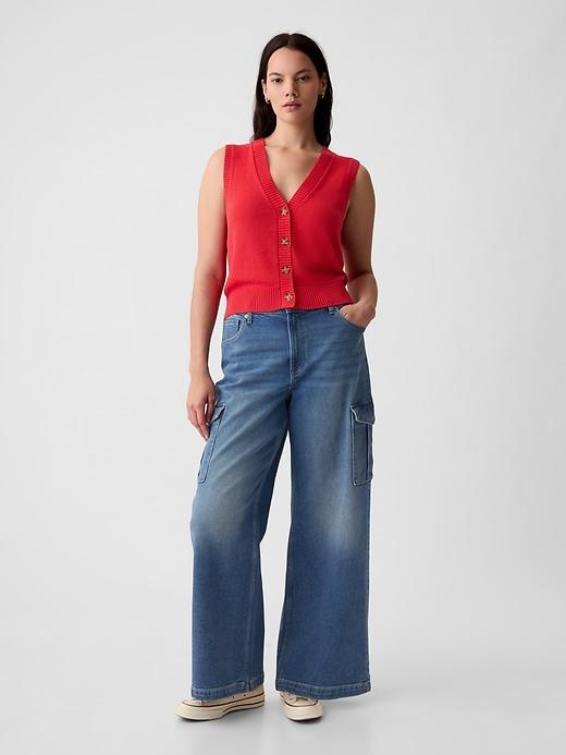 High Rise Stride Wide-Leg Jeans Product Image