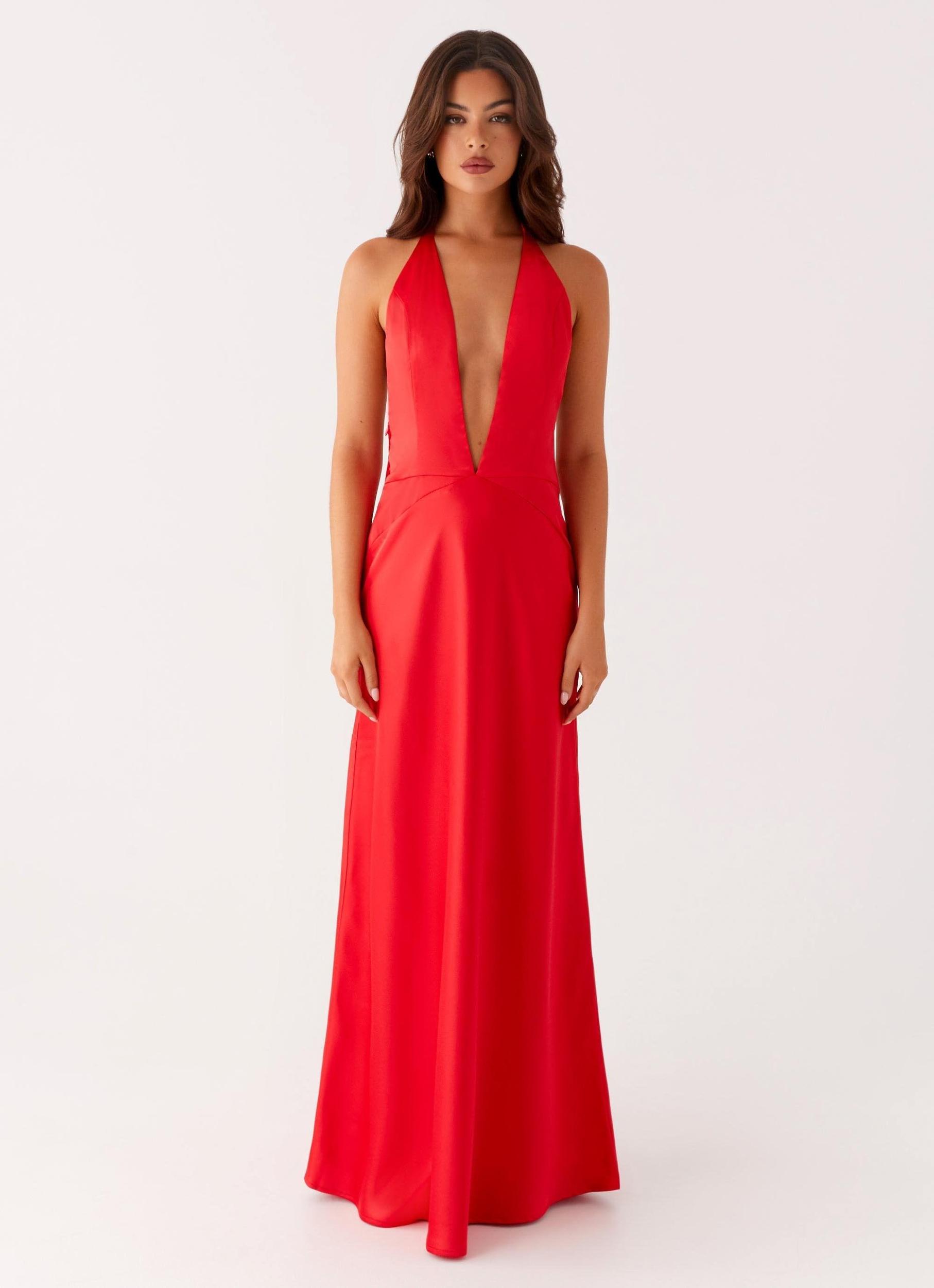 Idol Maxi Dress - Red Product Image