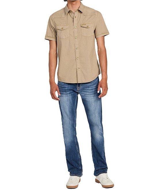 Guess Nottingham Short Sleeve Poplin Western Shirt Product Image