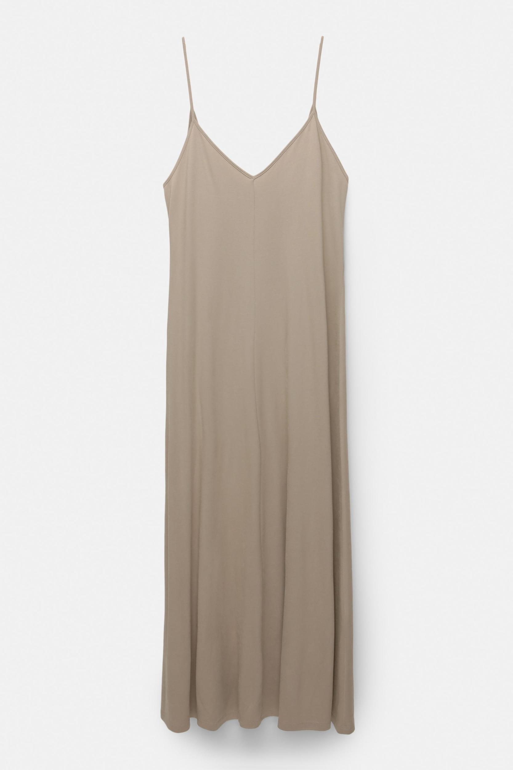 Flowing strappy midi dress Product Image