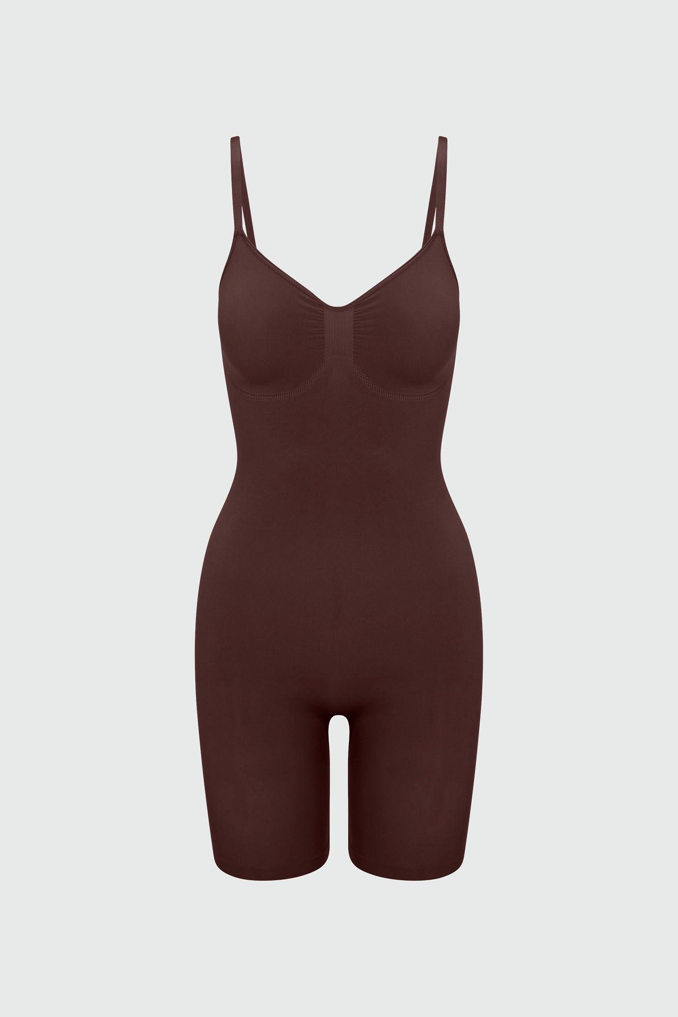 Nova Sculpt Seamless Strong Compression Thigh Shaping Bodysuit - Coco Female Product Image