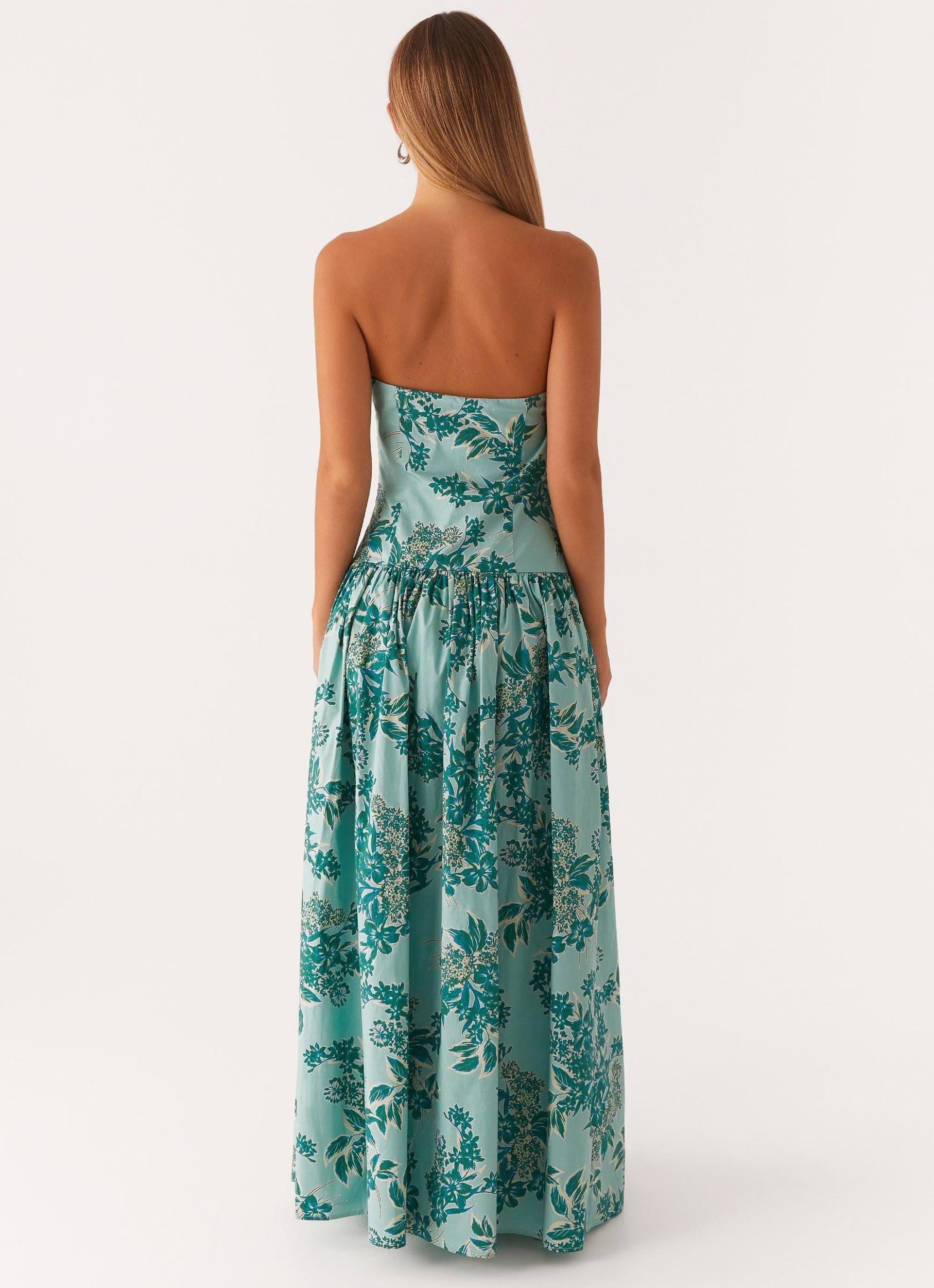 Andorra Maxi Dress - Cloud Nine Floral Product Image