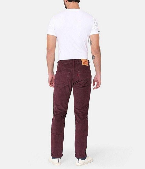 Levi's® 511 Burgundy Corduroy Pants Product Image