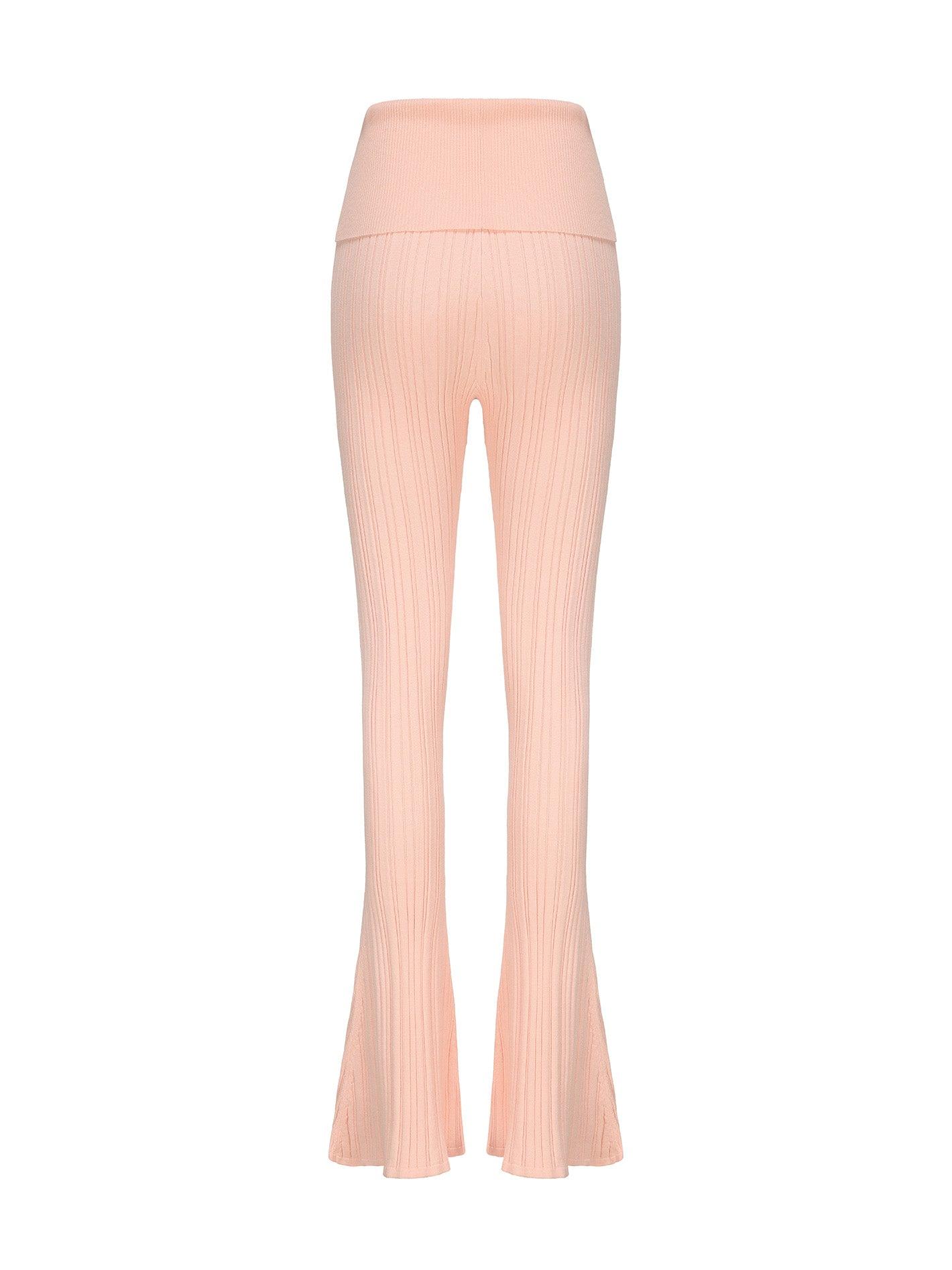 Janelle Knit Top (Peach) (Final Sale) Product Image